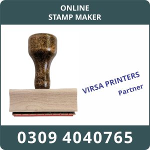 Rectangle Handle Rubber Stamp Maker in Lahore Customize Stamp Making Services Lahore (Copy)